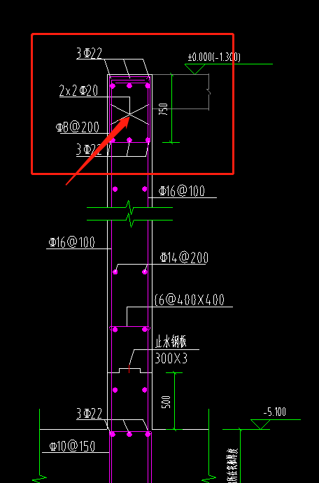 暗梁是如何摆放钢筋的